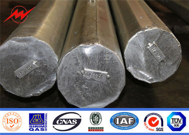 Mastos de rejilla eléctrica poste de acero línea de transmisión de energía galvanizada tubo de acero eléctrico
