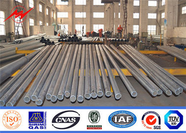 Mecanografíe a B 1250KG poste para uso general de acero los 50ft la altura Gr50 superficie material del betún