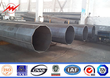 velocidad del viento de acero galvanizada Columniform del 12m poste 160km/Hour 30m/S