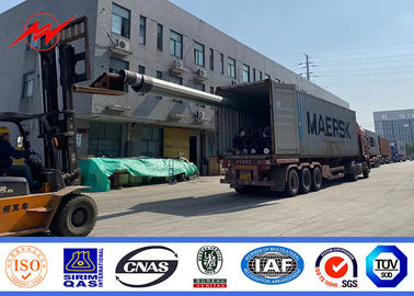 metal galvanizado enterrado el 15m directo postes para uso general de los 10m el 14m para la transmisión de poder