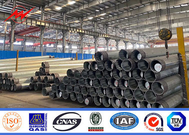 metal galvanizado enterrado el 15m directo postes para uso general de los 10m el 14m para la transmisión de poder