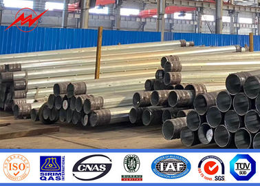 los 20-120ft poste de acero galvanizado entierro para la distribución y la transmisión