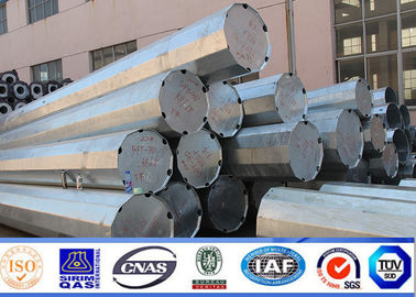 34m Polígono de alto mástil poste de luz galvanizado en caliente con sistema de elevación