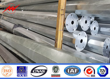 inmersión caliente gruesa de acero 127-248m m tubular de los 35FT postes 2,75/3m m galvanizada