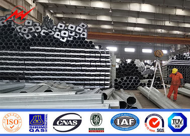 inmersión caliente gruesa de acero 127-248m m tubular de los 35FT postes 2,75/3m m galvanizada