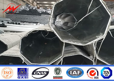 10-80 el pie galvanizó el acero poste para el equipo de la distribución de la corriente eléctrica