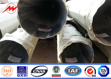 Q345 poder para uso general de acero eléctrico cónico postes de la galvanización de la inmersión caliente