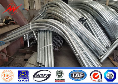 IP65 llevó el poder ligero solar que cubría los 8m galvanizó a poste ligero