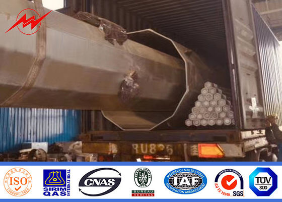 69kv galvanizó la transmisión de poder del 16M postes