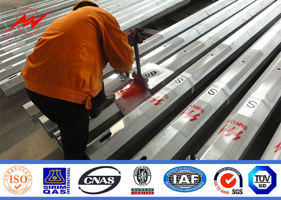 9m 10m 12m 500Dan Polos de energía de servicios públicos para la línea de transmisión en África Diseño fuerte y resistente