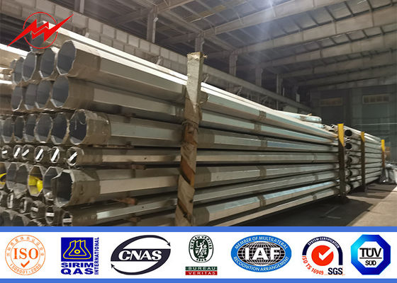 acero poste tubular de los 10m 400dan 650dan 800dan 355n/Mm2