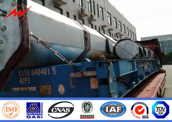 distribución de poder de los 90ft el 100ft el 110ft postes con Galvaniztion