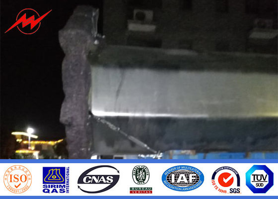 transmisión de poder galvanizada los 30m del metal 10M M postes