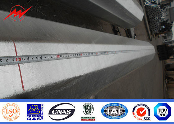 la inmersión caliente 500kg de los 40ft galvanizó el acero tubular poste