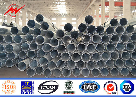 69KV Q345 NEA Standard Galvanised Electrical Power poste