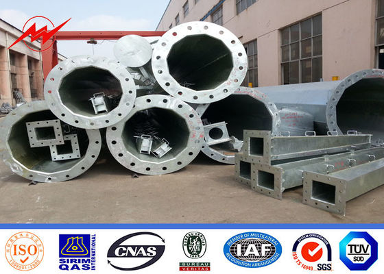 69 la inmersión caliente del kilovoltio Q345 NEA Standard 86um galvanizó a poste