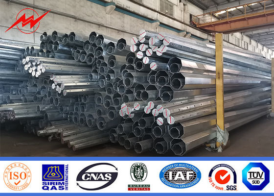 ASTM el 16m 1200 proyectos eléctricos de alto voltaje de Dan Steel Power Pole For