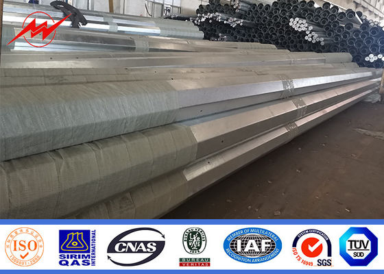 el acero poste tubular de los 10m el 12m el 14m el 16m galvanizó el poder para uso general postes de Astm A36