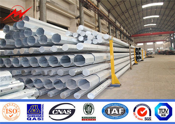 NEA 25FT Polos de acero 30FT 35FT 40FT 45FT para el proyecto de construcción de Filipinas