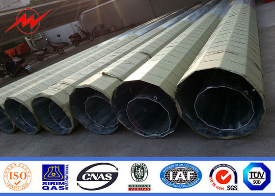 Fuerza octagonal 355mpa del 11.8m 4000 Dan Electrical Power Pole Yiled