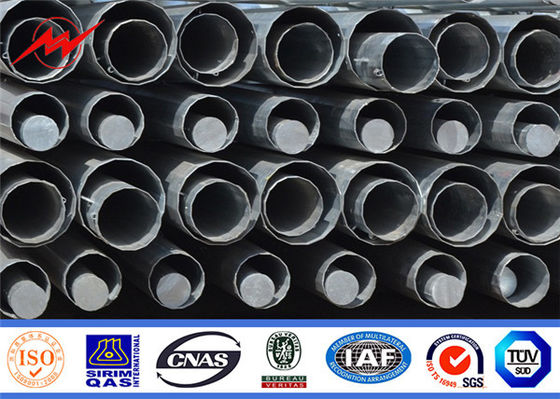 Fuerza octagonal 355mpa del 11.8m 4000 Dan Electrical Power Pole Yiled