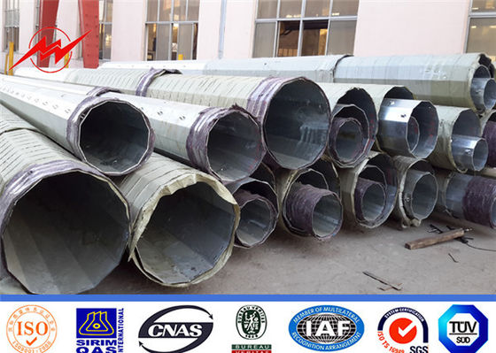 la inmersión caliente del solo brazo de los 8m galvanizó a poste de acero para la iluminación al aire libre