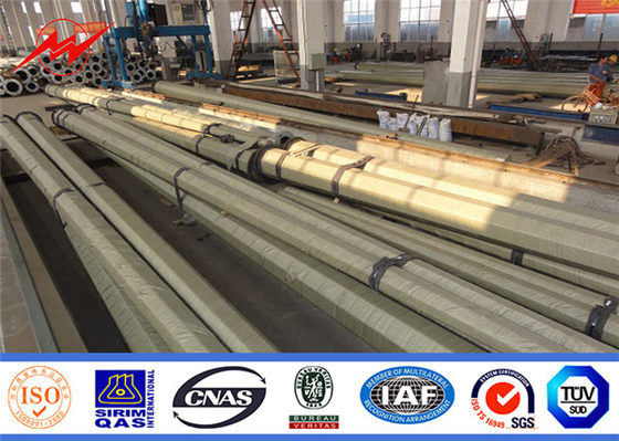 los 25ft poste de acero galvanizado octagonal Nea Standard