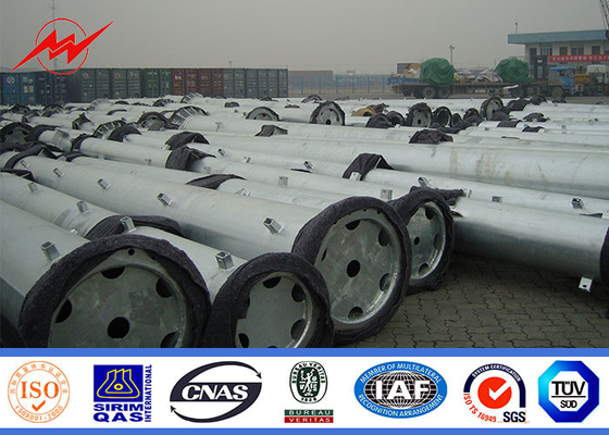 Línea de transmisión de acero eléctrico galvanizado 110kv 132kv 230kv