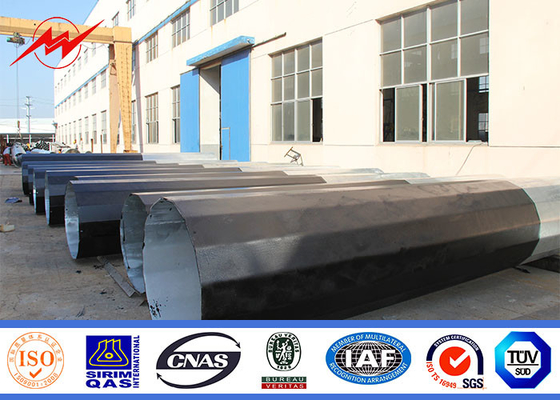 Transmisión de poder tubular de Q345 el 17m los 22m postes eléctricos