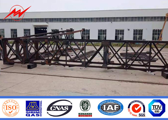 220KV ASTM A123 poste de luz de calle galvanizado soporte de luz de calle de 10 m