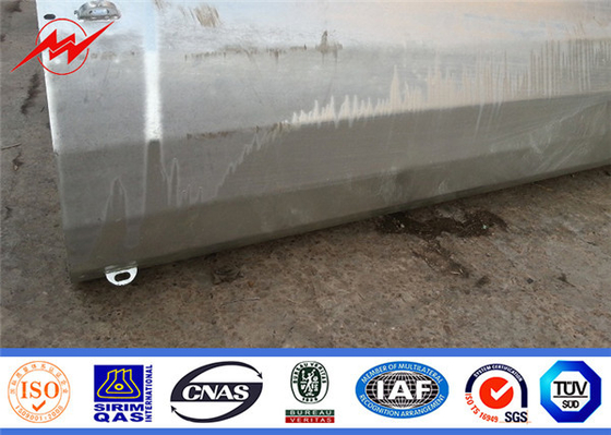 Polvo de acero galvanizado en caliente con placa base cuadrada octogonal o redonda