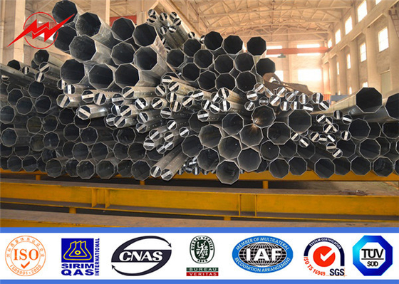 32m de transmisión galvanizada de energía eléctrica, poste de acero/pole tubular de acero Q345