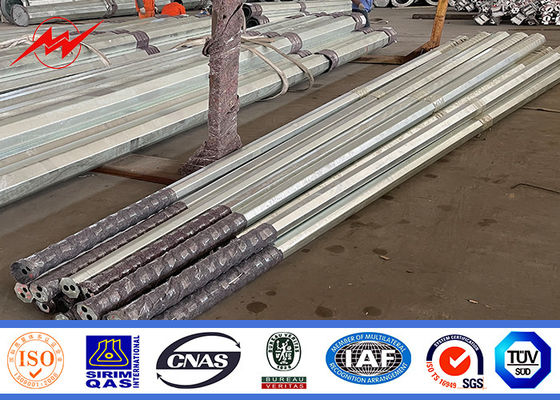 138kv Suministros eléctricos Línea de transmisión Pollo de energía redondo de acero con material Q460