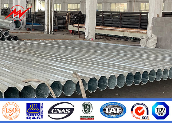 la corriente eléctrica poste de los 30ft galvanizó a Nea Standard de acero
