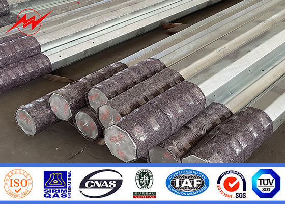 138kv Suministros eléctricos Línea de transmisión Pollo de energía redondo de acero con material Q460