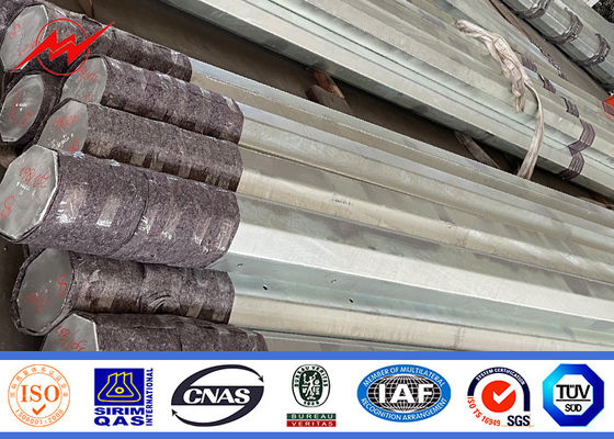 Polos de transmisión de energía galvanizados de 6 mm con longitud personalizada