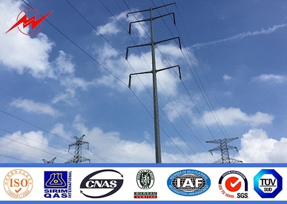 Para uso general eléctrico de acero de poste de poder de GR50 el 11.8m galvanizada
