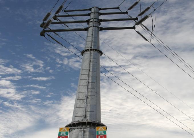 Polos de acero de NEA los 20m Stee poste para uso general para la transmisión eléctrica 0