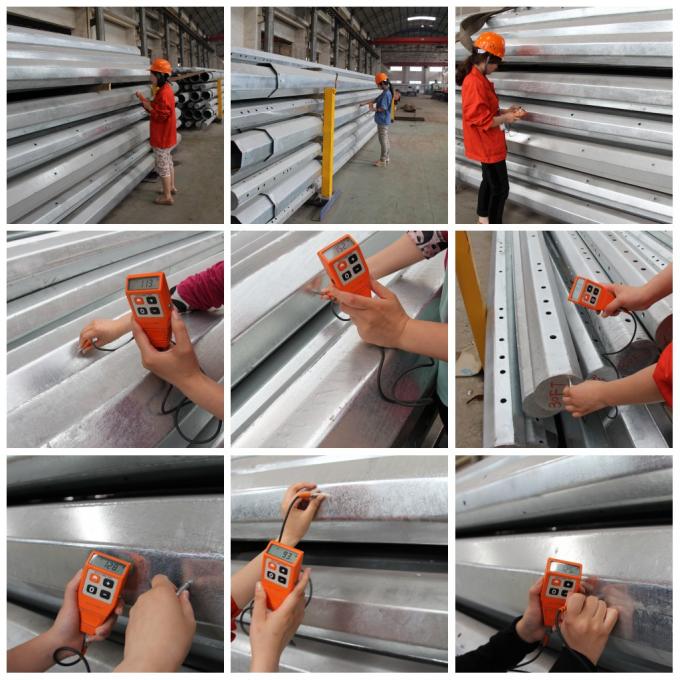 Jiangsu milky way steel poles co.,ltd control de calidad 3
