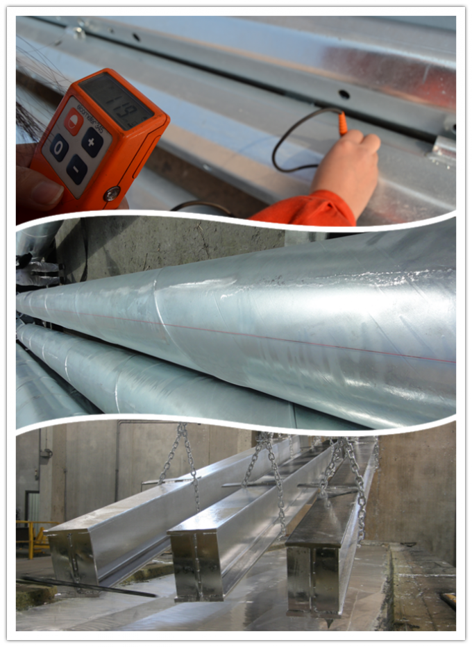 30FT 35FT 8 lados Polos eléctricos de acero para distribución de energía 2